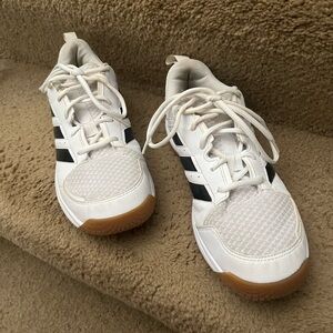 White and Black volleyball shoes